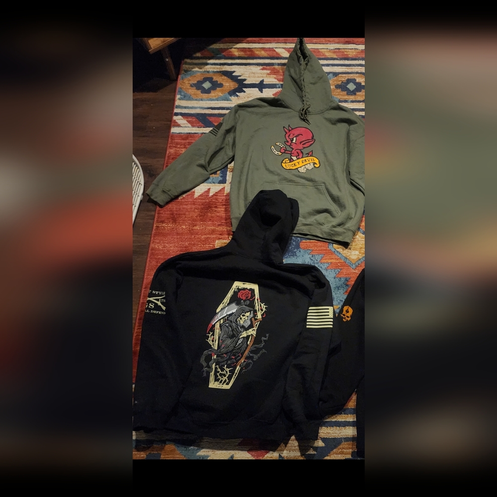 2 piece grunt style hoodie bundle